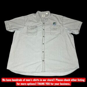 Red Head Shirt Mens 4XL Gray Fishing Embroidered Bass Pro Short Sleeve Outdoor